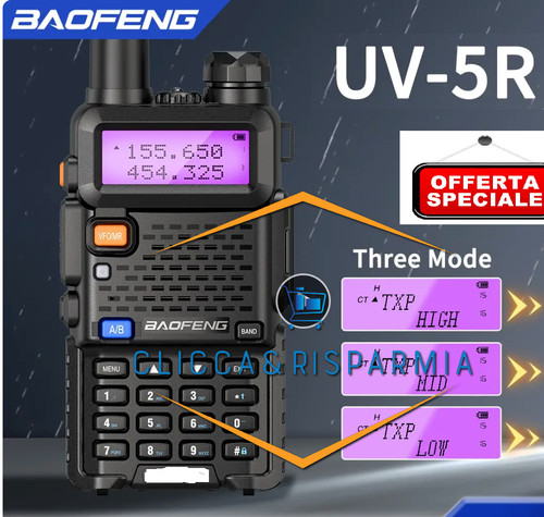 Ricetrasmittente baofeng 5r - baofeng, uv-5r