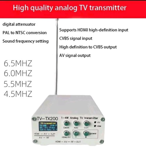 Trasmettitore vhf uhf - tv, vhf/uhf