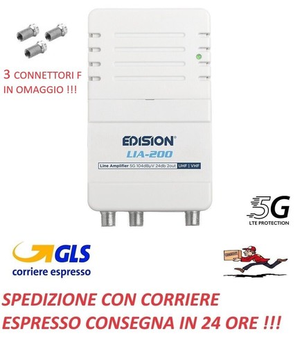 Amplificatore linea lia - amplificatore, lia-200