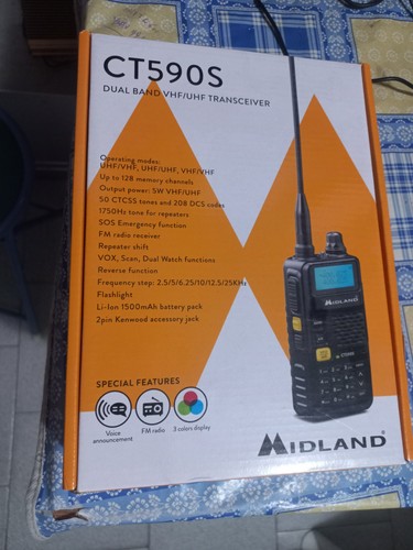 Midland ct590s dual band - ct590s,