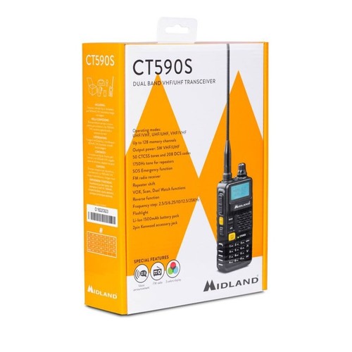 Midland ct590 vhf - ct590, 5w