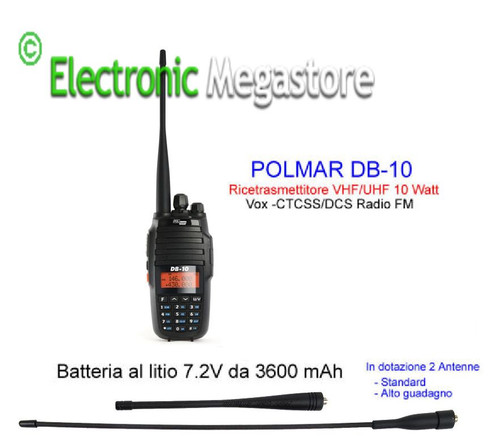 Polmar tri band vhf uhf - tri, vhf/uhf