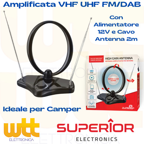 Antenna interna amplificata - antenna,