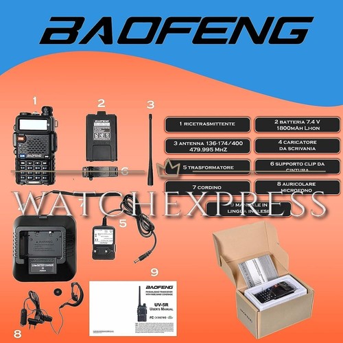 Radio baofeng 5r - baofeng, uv-5r