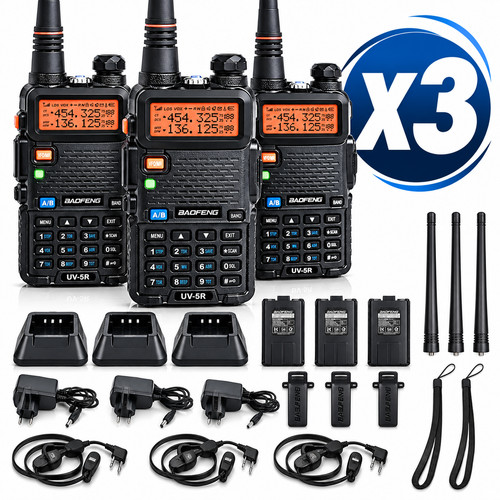 Radio baofeng vhf uhf - radio,