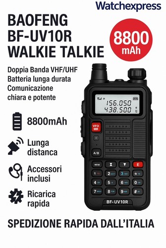 Radio baofeng uv10r 10w - uv10r, da