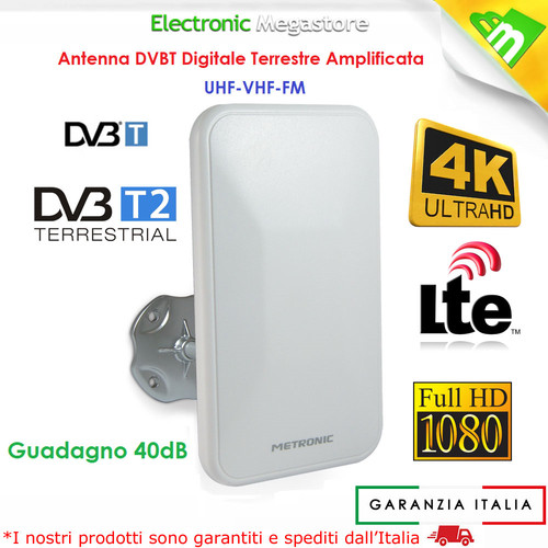 Metronic antenna uhf vhf - tv, uhf/vhf/fm